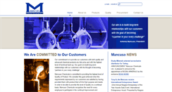 Desktop Screenshot of mancusochemicals.com